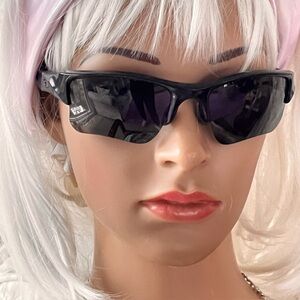 Oakley Black Rectangular Glasses Bold Design